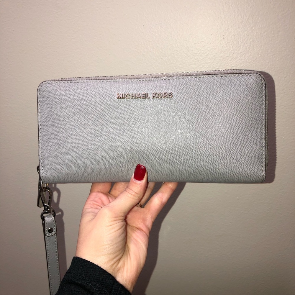 Michael Kors Saffiano Leather Continental Wallet